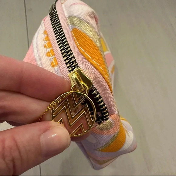 Macbeth Collections by Margaret Josephs Women’s Colorful Zip Up Pencil Case NWT - Picture 5 of 9